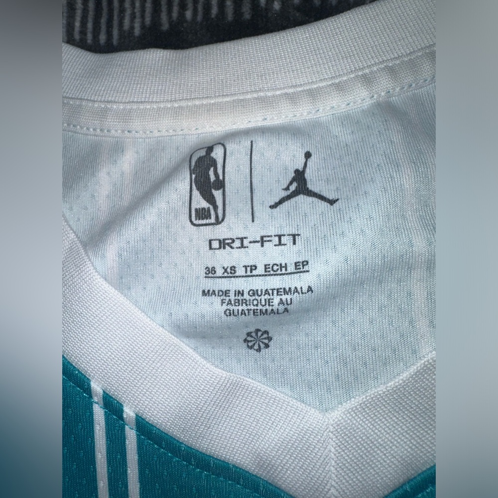 NC charlotte hornets LaMello Ball jersey